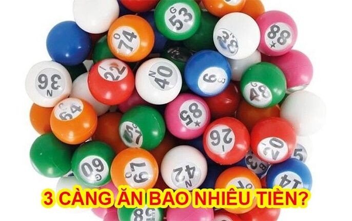 Tỷ lệ ăn lô 3 càng tại đài xổ số miền Bắc là 1:920